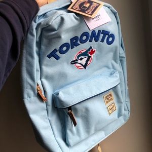 NWT Cooperstown Herschel Blue Jays Backpack